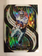 2024 Panini Select - Premier Level Emmitt Smith #155 White Shock Prizm /199
