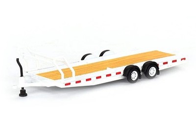 Car Hauler Trailer Type C-White 1:64 Mini GT MGT AC21