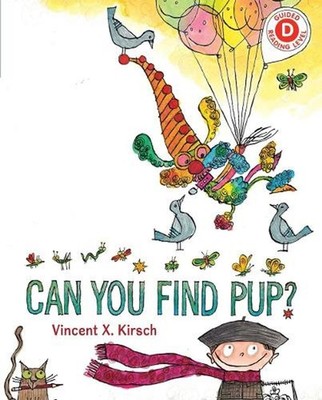 Can You Find Pup? by Vincent X. Kirsch (English) Paperback Book