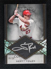 2022 Topps Diamond Icons Silver Ink Auto 18/25 Scott Rolen #SI-SR Auto HOF 07o4