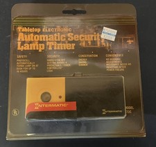 Intermatic Tabletop Electronic Automatic Security Lamp Timer ST2C New NOS