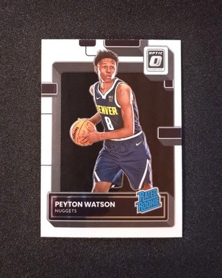 2022-23 Panini Optic PEYTON WATSON Rated Rookie RC #223 Nuggets
