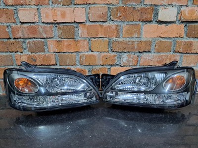 FACELIFT JDM Subaru Liberty B4 BE5 Legacy BH5 BH9 SCHWARZ OEM HID Scheinwerfe...