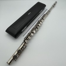 YAMAHA YFL-31 Sterling Silver Flute with Hard Case Head Tube Flute Used Musical