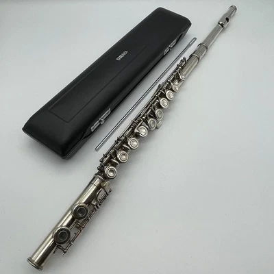 Yamaha YFL-31 フルート 本体 ケース付き YAMAHA YFL-31 Sterling Silver Flute with Hard Case Head Tube Flute