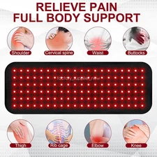 Flexible Therapy Pad Red Light Infrared Led Joint Pain Relief Wrap Therapy Belt