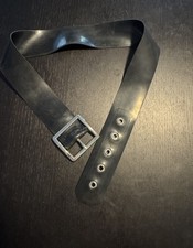 Vex Clothing Latex Classic Belt Black  XS