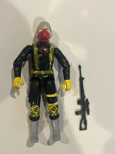 gi joe lot figure 1989 python officer python patrol 100% complete