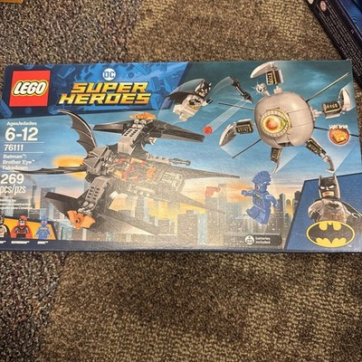 LEGO DC SUPER HEROES *BATMAN: BROTHER EYE TAKEDOWN SET 76111 *NEW SEALED BOX*
