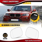 2X Rear View Mirror Glass Heated Assembly For BMW X3 2011-2014 Left & Right Side