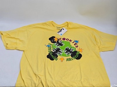 NWT Cookies SF 3 Trees High And Rising Tee - Yellow XXL