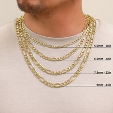 Catena Per Orologio Da Tasca / Maglia Figaro / Acciaio Inox / Color - Foto 2