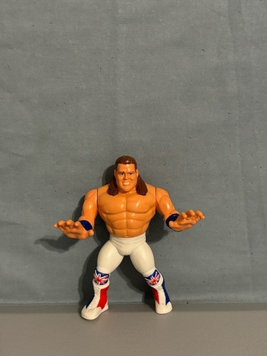 WWF Hasbro British Bulldog Action Figure WWE...