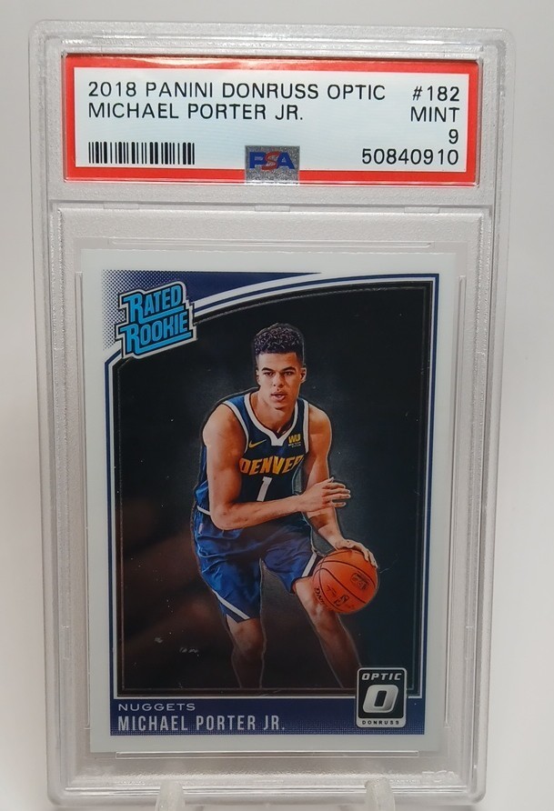 2018-19 Panini Donruss Optic - Rated Rookie Michael Porter Jr. #182 (RC)