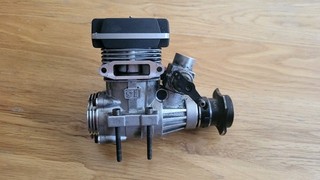 O.S. max 91hz Two Stroke Heli Engine