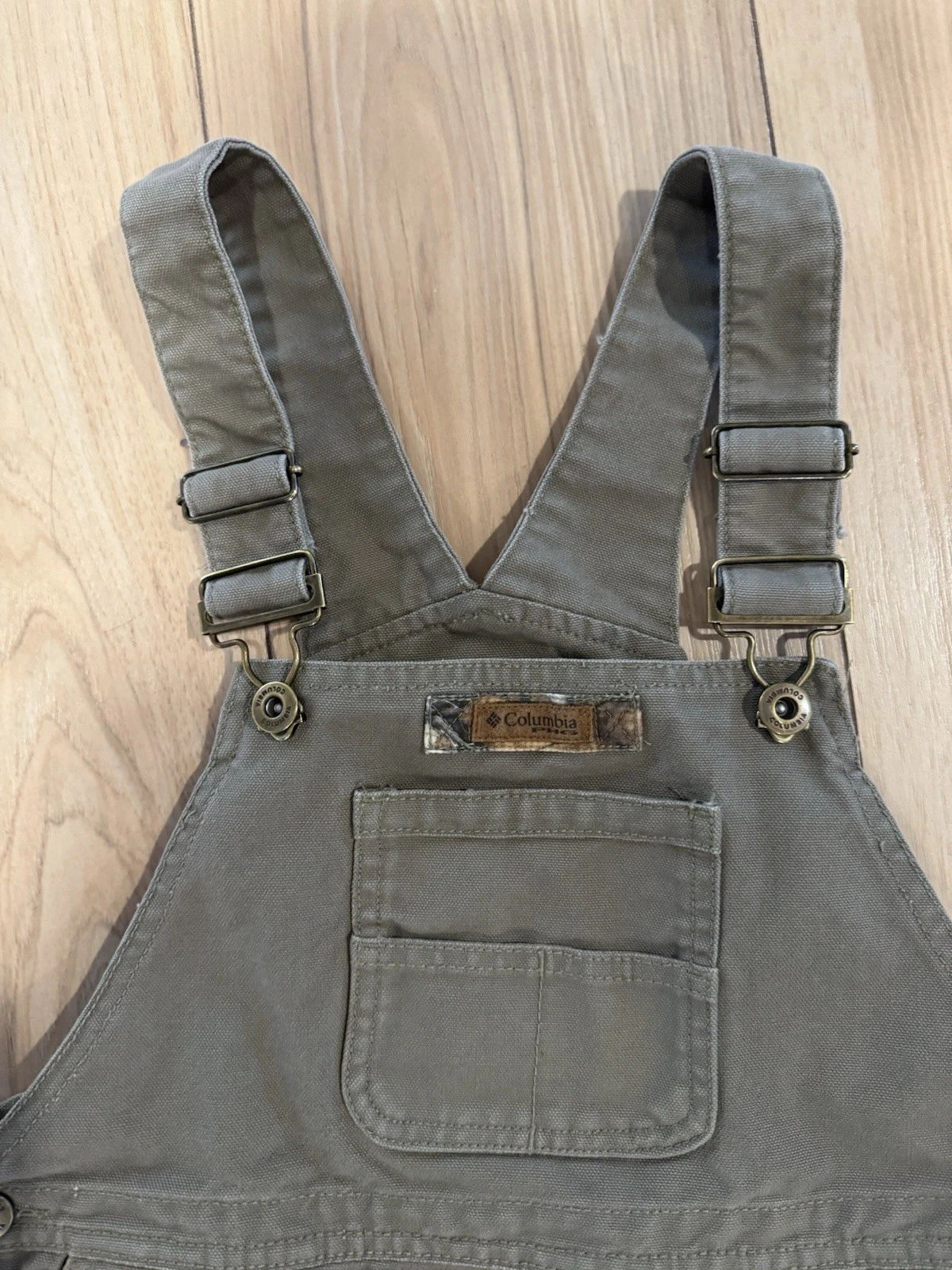 Columbia Boys PHG Field Overalls Size L Performance Hunting Gear Youth Large Kid