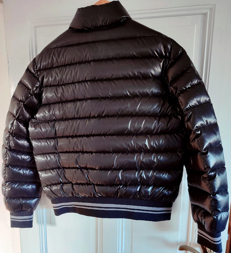 ADD down Italy - glänzende Daunenjacke in schwarz Gr. 48 - Bild 2 von 4