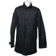 G-Star, Mantel, Herren, Größe: L, Schwarz, Baumwolle/Polyamid, Einfarbig #l7M