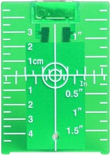 TP01G-Magnetic Floor Laser Target Plate Card ...