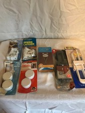 Infant Window blind safety cord rollups, cabinet locks, spring latches, lot