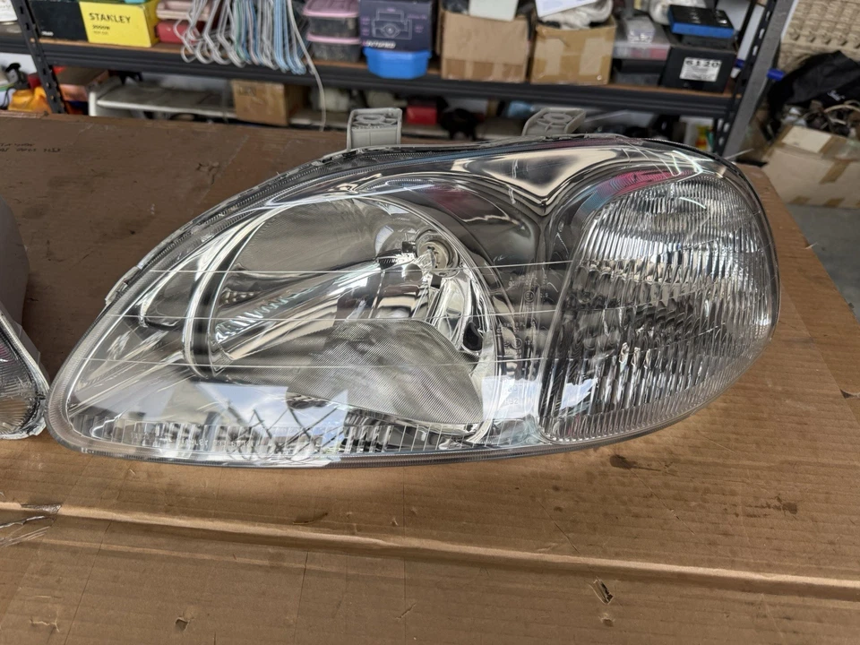 Farol JDM HONDA Civic EK3 EK4 SiR 96-98 genuíno feito pela Stanley - Imagem 2 de 4