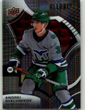2021-22 Upper Deck Allure Andrei Svechnikov #72 Carolina Hurricanes