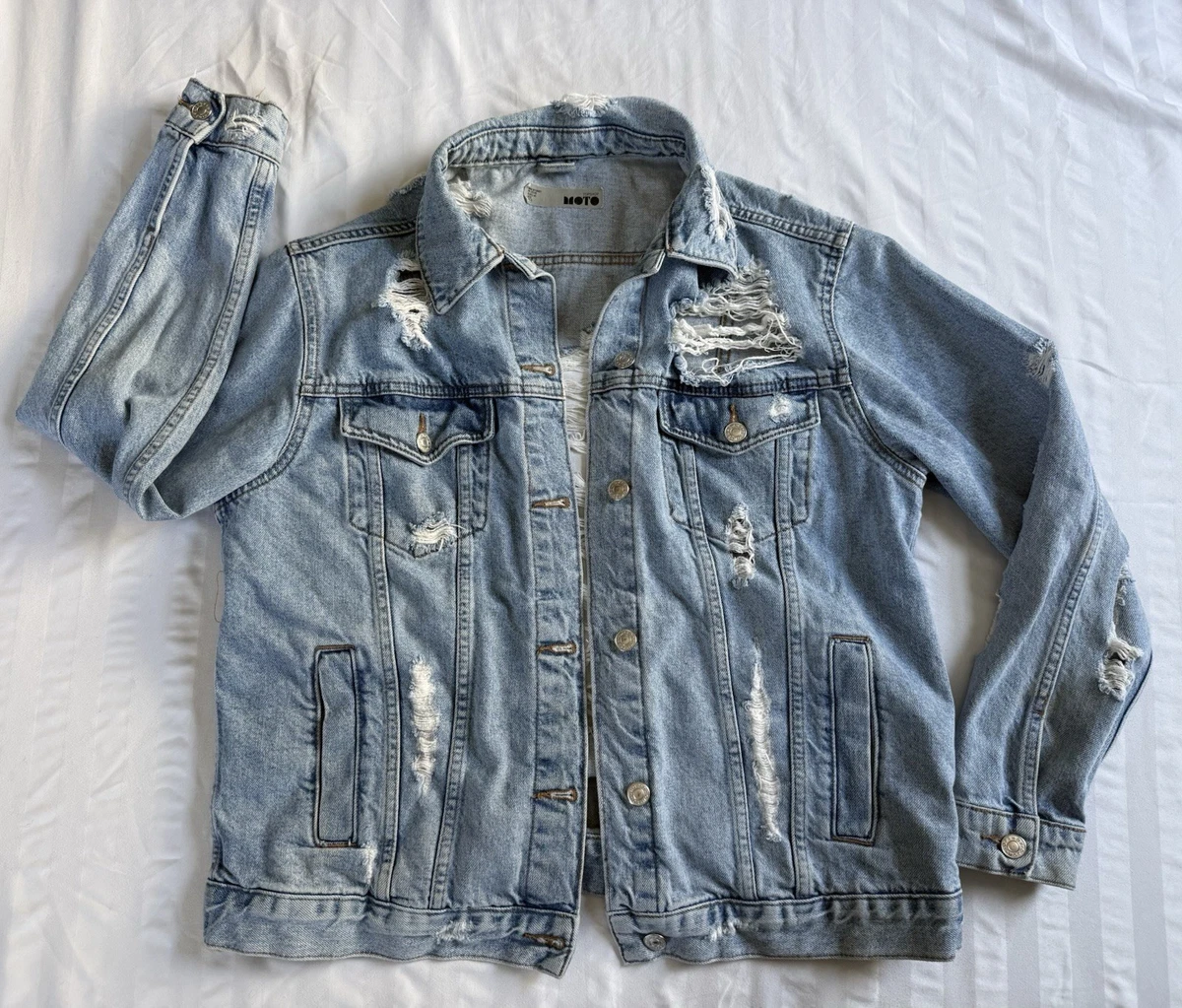 Topshop Denim Coats, Jackets & Vests for Women for sale | eBay