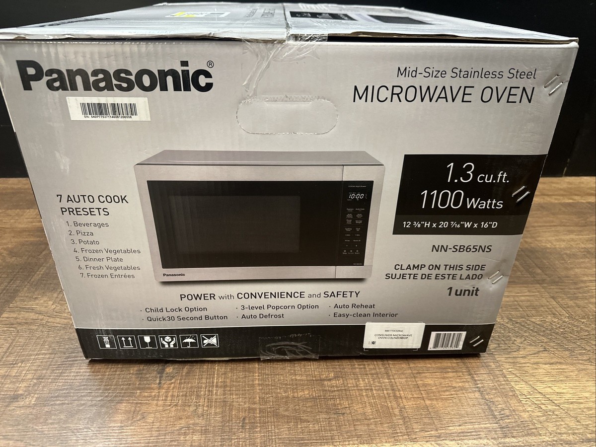 Panasonic NN-SB65NSD 1.3 Microwave Oven with Child Lock for Panasonic NN-SB65NSD 1.3 Microwave Oven with Child Lock for