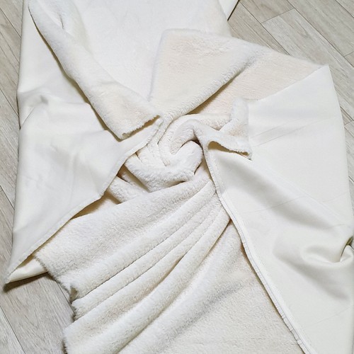 SOFT MINK FAUX FUR 10MM LONG HAIR LAMBY PLUSH DOLL CLOTH FABRIC SOLID MATTE 60"W - Picture 27 of 149