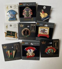 Lot of 9 NewVintage 1996 Atlanta Olympics Pin Lapel I Was There Coca Cola Read