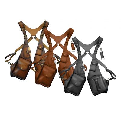 Versteckte Achsel Schultertasche Rucksack Leder für Damen und Herren Schultertasche
