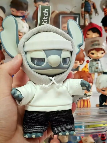 Authentic Miniso Disney Stitch Blind Box GenZ Street Vinyl Plush Doll Pendant - Bild 4 von 13