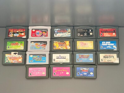 Nintendo Gameboy Advance Games YOU PICK! TESTED!