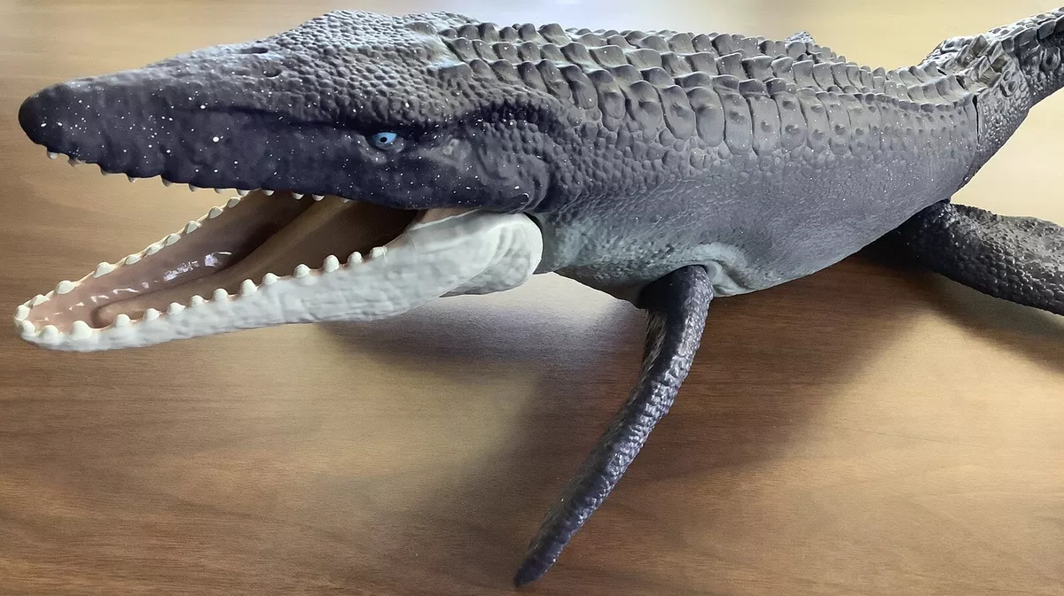 Mosasaurus toy hotsell in water