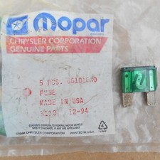 NOS 6101640 MOPAR 30 Amp fuse 1997-2015 Dodge Plymouth Chrysler Jeep USA made