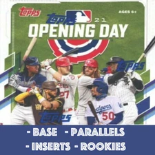 2021 Topps Opening Day - Inserts/Parallels/Base/RC - You Pick! Buy More & Save!!