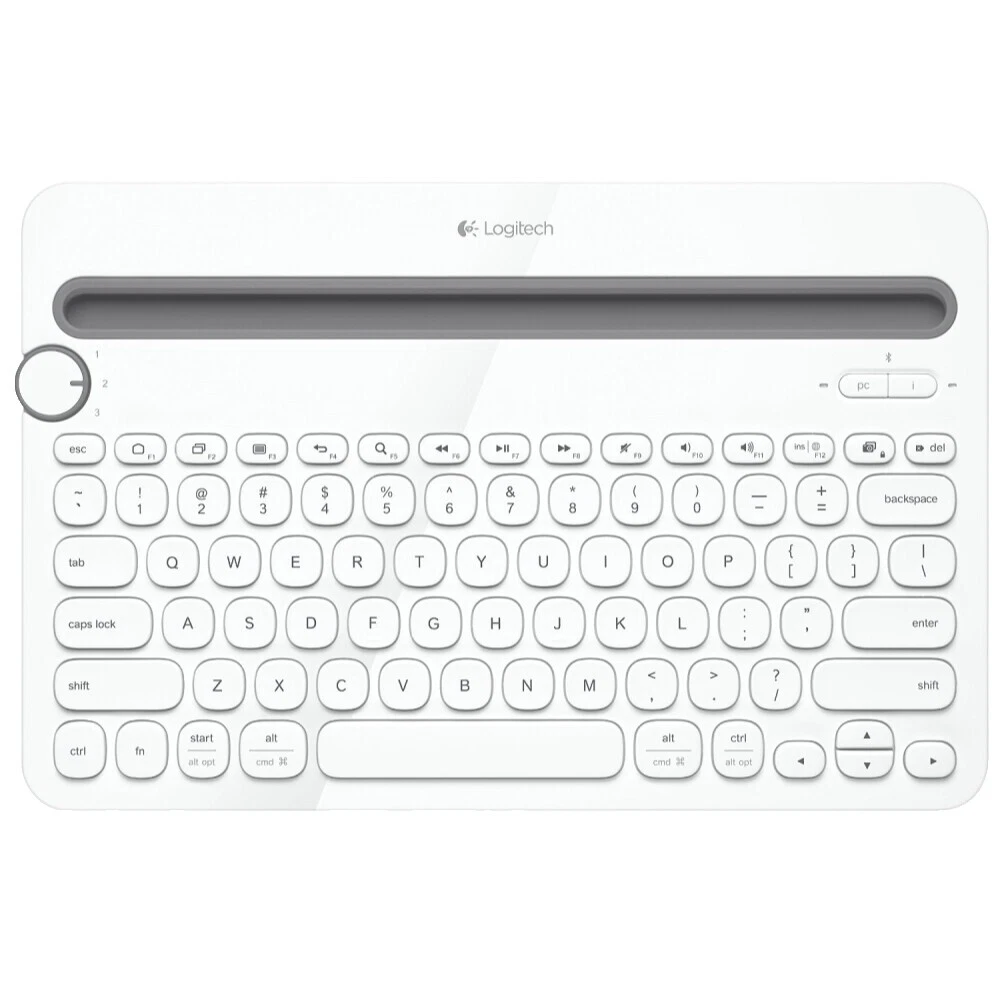Logitech White Computer Keyboards & Keypads