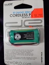 5X Cordless Phone Battery BT-266342 300mAh 2.4V battery