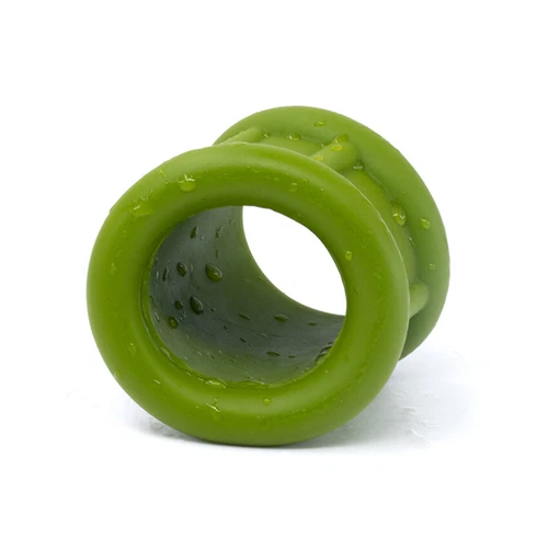 Silicone Ball Stretcher Scrotum Ring Squeeze Testicle Penis Ring Enhancer BDSM - Picture 10 of 39