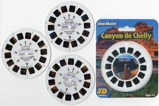 Canyon de Chelly National Monument Arizona View-Master TEST Reels and Copy Cover