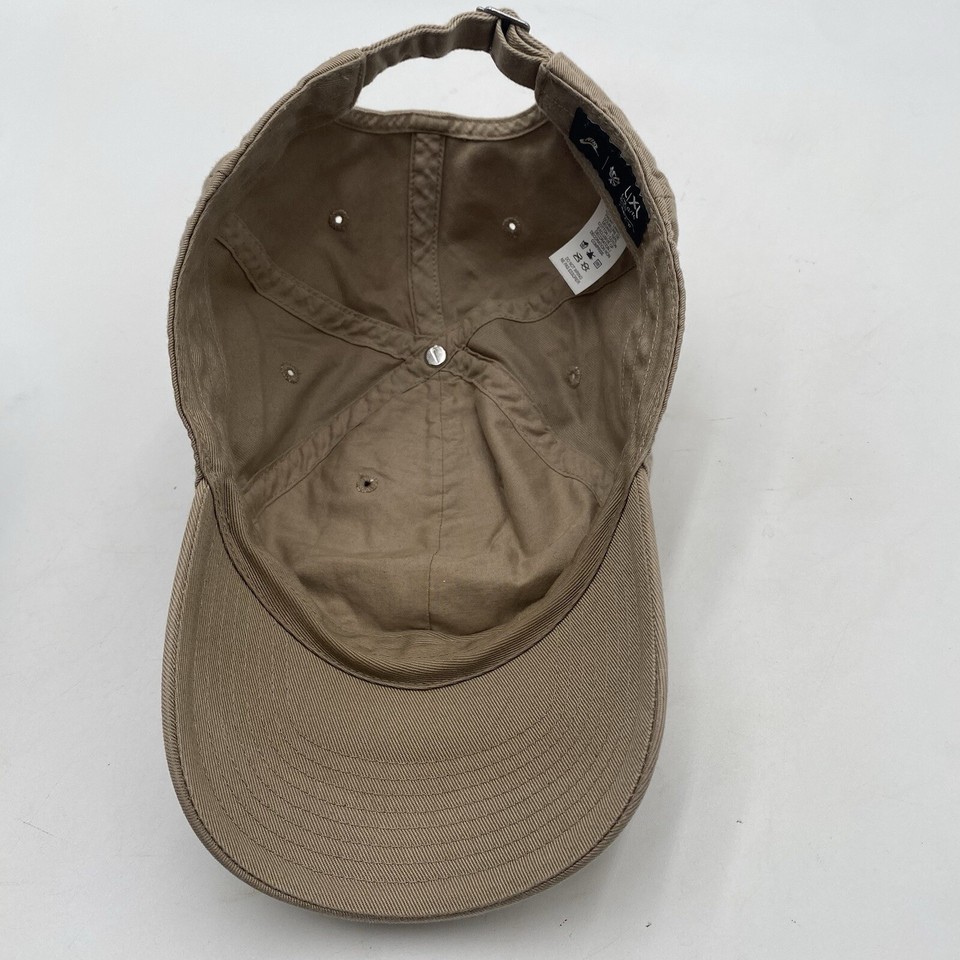NIKE Club Cap Hat L/XL Khaki Tan Running Golf Tennis Adult Adjustable