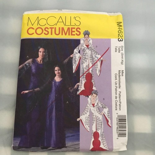 #M4623 McCalls adult cosplay costume sewing pattern S-XL