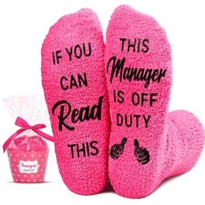 Manager Realtor Women Gift Sock Cooking Chef Lawyer Driver Professional Present