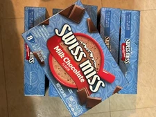 Lot (6) Swiss Miss Milk Chocolate Flavored Hot Cocoa Mix (8 packs per box)