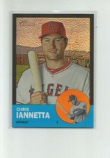 2012 Topps Heritage Chrome Black Refractors #HP39 Chris Iannetta  20/63
