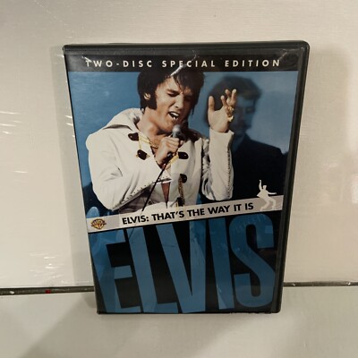 ELVIS THAT'S THE WAY IT IS 2 DVD Special Ed Presley