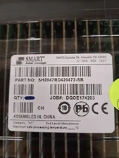 New, Smart Modular, SH2047RD420472-SB, Memory Modules RDIMM DDR4 16GB 2Gx4