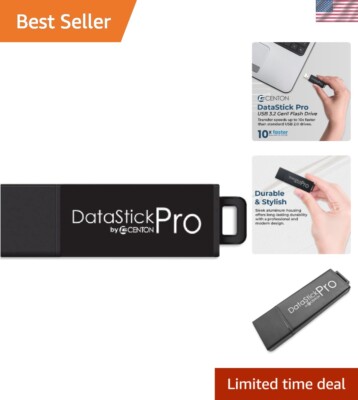 256GB USB 3.2 Gen 1 Flash Drive - Lightweight DataStick Pro for Storage