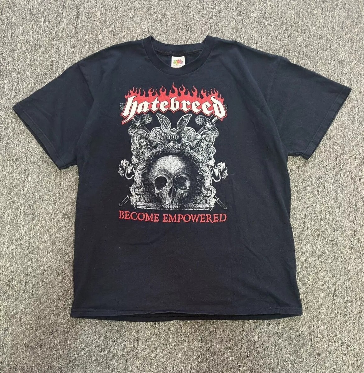 Hatebreed Band Become Empowered Black Unisex T-shirt Reprint S-5XL