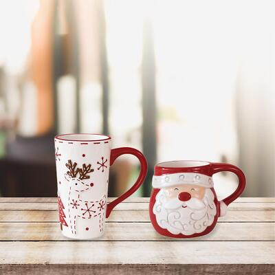 Weihnachtskaffeetasse, Kaffeemilchbecher für Café, Restaurant,